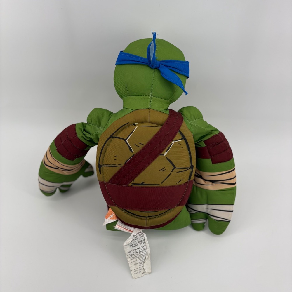 Nickelodeon Teenage‎ Mutant Ninja Turtles Leonardo Plush Toy Stuffed Animal - Picture 3 of 6